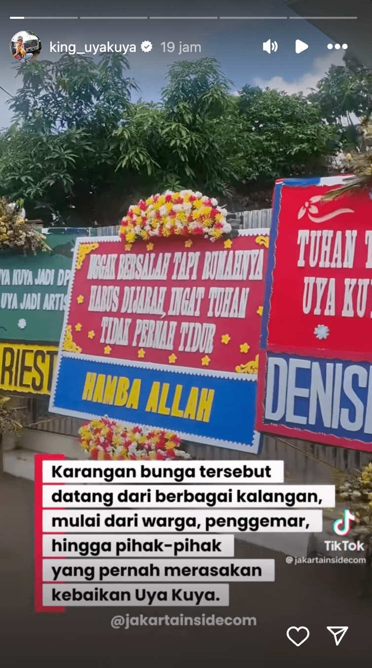 Dukungan untuk Uya Kuya dan Astrid